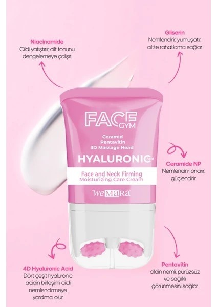Hyaluronıc Acıd&moısturızıng (Pembe) Face Gym 80 ml