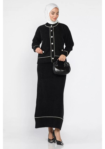 Kadın Triko Etek Hırka Tesettür Ikili Takım (S,m,l,xl Uyumludur) P-00018557 fiyatları