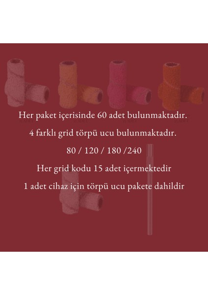 Çoklu Tırnak Seti, 4 Grid Kağıdı, Uç Dahil, Kutulu, 60 Parça modelleri