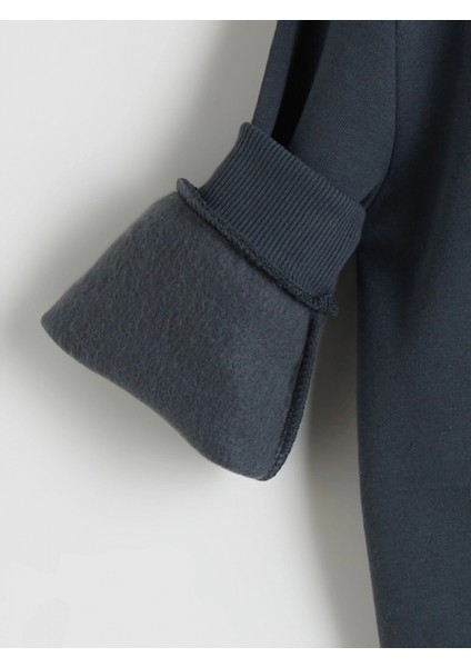 Lcw Kids Antrasit Bisiklet Yaka Baskılı Erkek Çocuk Sweatshirt ve Eşofman Alt 2'li modelleri