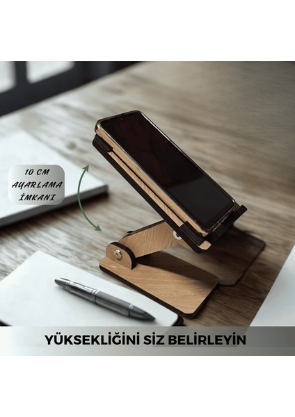Eğim ve Yükseklik Ayarlanabilir Telefon Standı-ATS01M