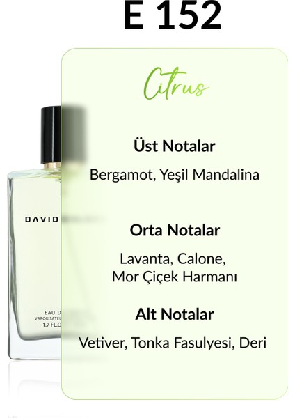 E152 Loggudu 50 ml Erkek Parfüm | Citrus fiyatları