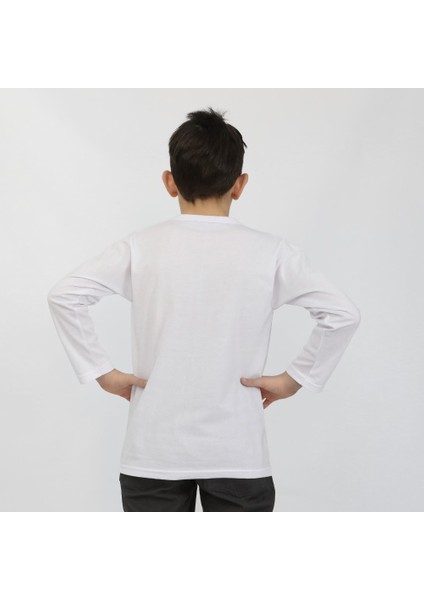 Atatürk Baskılı Çocuk Uzun Kollu Tişört Beyaz (hediye çantalı) fiyatları