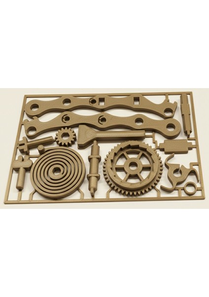 Kurmalı Araba Kit Card - Eğitici Oyuncak modelleri