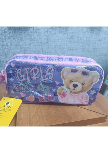 2 Gözlü Kalem Çantası