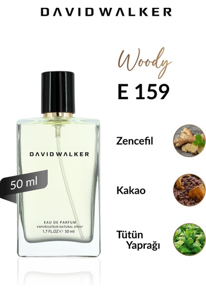 E159 Vantes 50 ml Erkek Parfüm | Woody