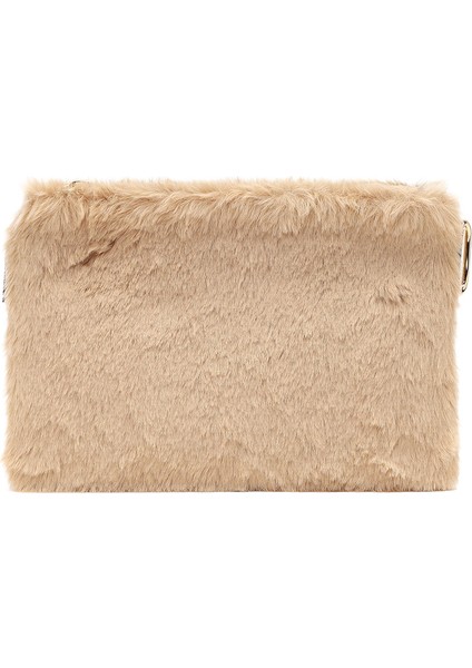 Kadın Taba Uzun Askılı Peluş Portföy Çanta 25WBD2203PH fırsatları