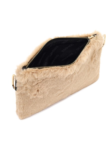 Kadın Taba Uzun Askılı Peluş Portföy Çanta 25WBD2203PH