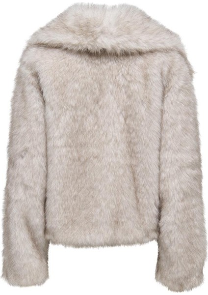 Onldawn Life Faux Fur Jacket cc Otw Kadın Sahte Kürk Ceket - Şık ve Sıcak fiyatları