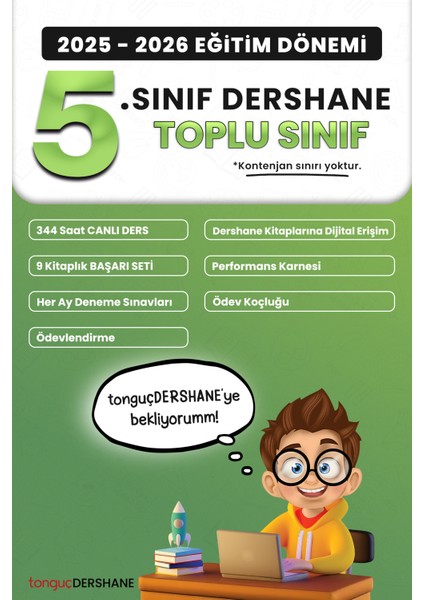 2026 5. Sınıf Dershane Toplu Sınıf fırsatları