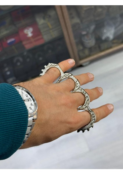 Ejderha Kaplamalı Aksesuar Muşta Süs Muşta