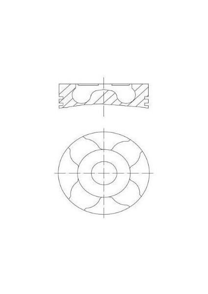 31-04282-040 - Motor Piston Segman 0.40 Palıo-Albea-Doblo 1.3 Mtj-Combo-Corsa-Merıva-Tıgra 1.3 Cdtı 70.00
