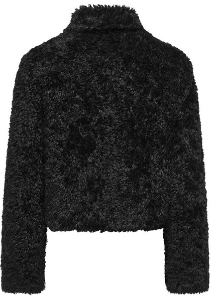 Onlgınny Short Teddy Jacket Otw Kadın Kısa Teddy Mont - Sıcak ve Şık modelleri