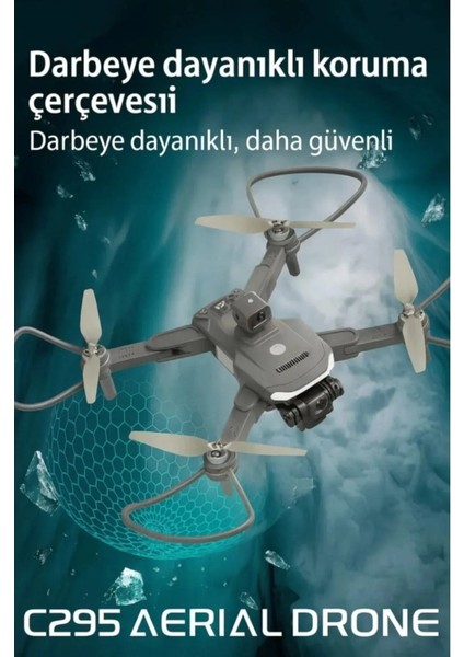 Profesyonel 200 Mp 1+ Kilometre Menzil Gps 25 Dk Uçuş Süresi Yeni Nesil Ekranlı Kumanda