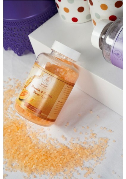 Kavun Özlü Epsom Tuzu, Manikür ve Pedikür Için 350ML, Rahatlatıcı Banyo Tuzu