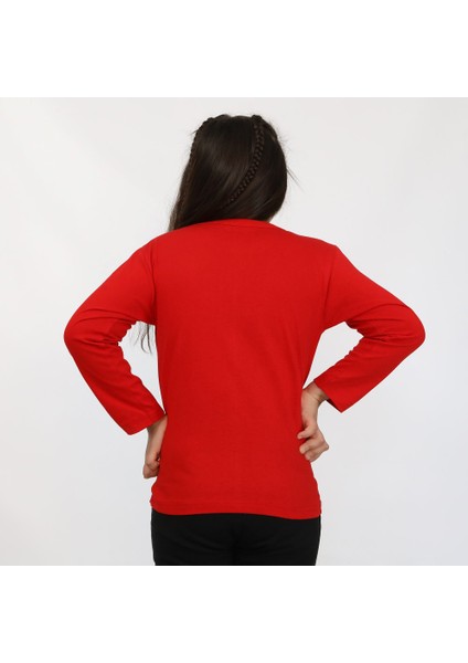 Atatürk Baskılı Çocuk Uzun Kollu Tişört Kırmızı (Hediye Çantalı) fiyatları