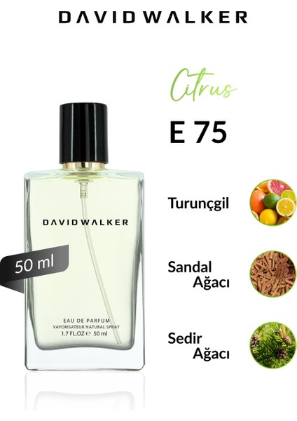 E75 Dustin 50 ml Erkek Parfüm | Citrus-Meyve