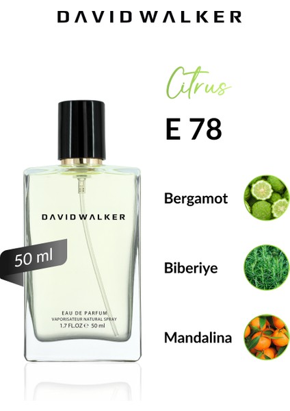 E78 Jewelli 50 ml Erkek Parfüm | Citrus