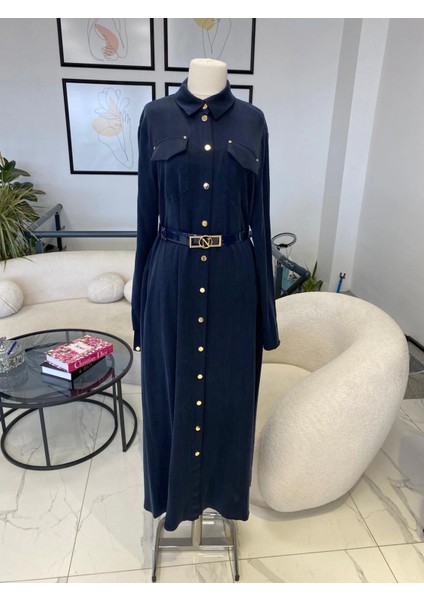 Nuss Kemer Detaylı Elbise modelleri