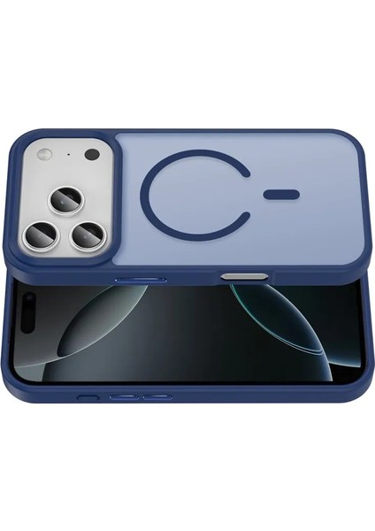 iPhone 17 Pro Max Kılıf M-Safe Şarj Özellikli Mat Parmak Izi Bırakmayan Redclick Sio Kapak fırsatları