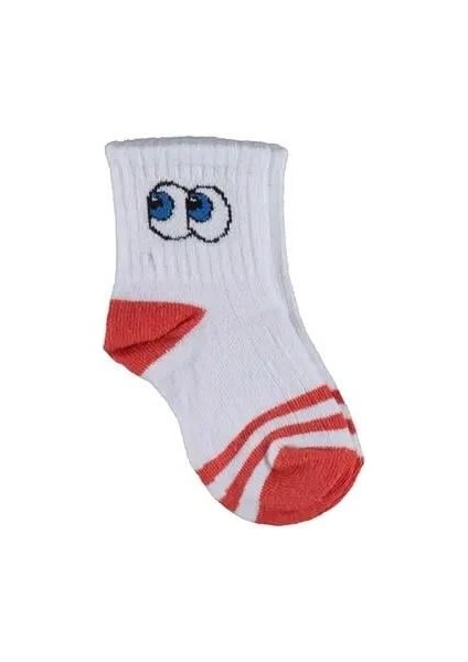 Organik Çorap Soket Kısa Eyes Kiremit