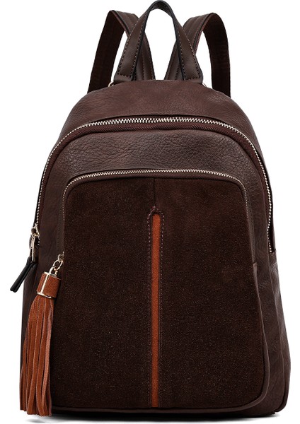 Kadın Kahverengi Casual Sırt Çantası 25ABD245414