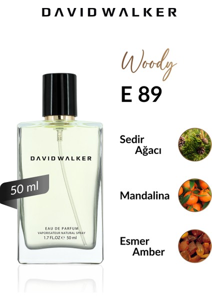 E89 Minni Two 50 ml Erkek Parfüm | Woody