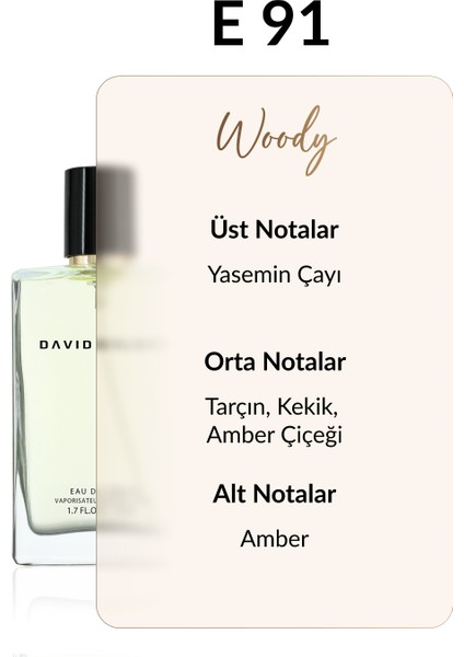 E91 Harbor 50 ml Erkek Parfüm | Woody fiyatları
