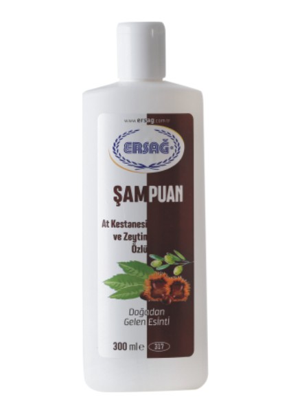 At Kestanesi Ve Zeytin Özlü Şampuan 300 ml