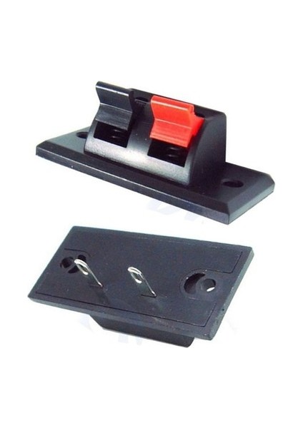 2li Hoparlör Terminal Soketi Panel Montaj Tip Yaylı Soket Speaker Ses Konnektör Bağlantı Kablo Elektrik Birleştirme indirimleri