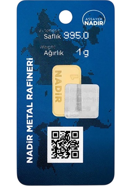 1 Gram Külçe Gram Altın 24 Ayar