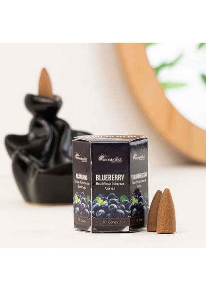 Yaban Mersini Aromalı Geri Akışlı Şelale Tütsü (Backflow)