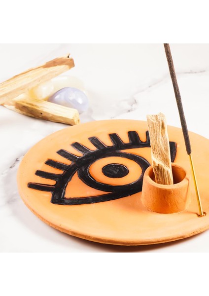 Handmade Üçüncü Göz Temalı Palo Santo Tütsülük