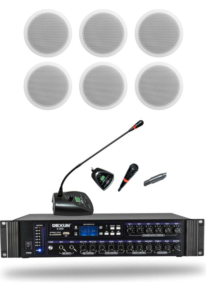 Kürsü Alçıpan Hoparlör Mağaza Dükkan Kafe Seslendirme ve Okul Anons Sistemi fiyatları