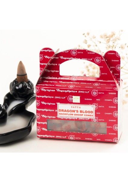 Ejderha Kanı Aromalı Backflow Geri Akış Konik Tütsü fiyatları