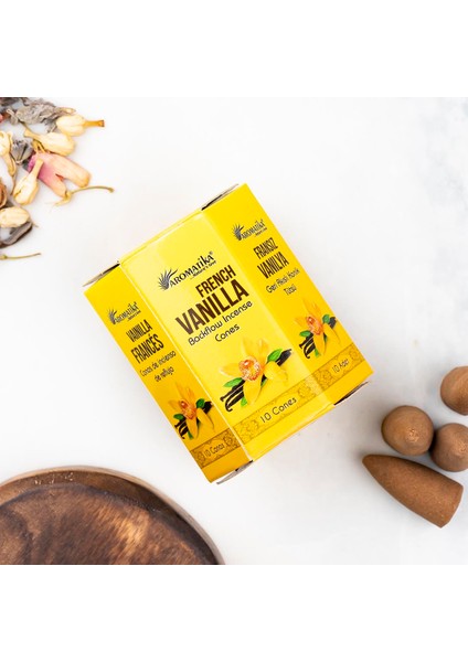 Fransız Vanilyası Aromalı Geri Akışlı Şelale Tütsü fiyatları