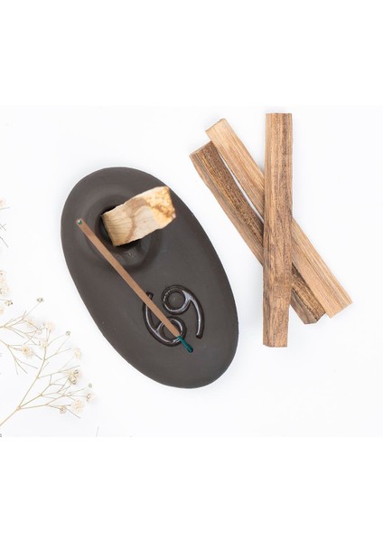 Handmade Burç Temalı Kahve Ağaç Tütsülük