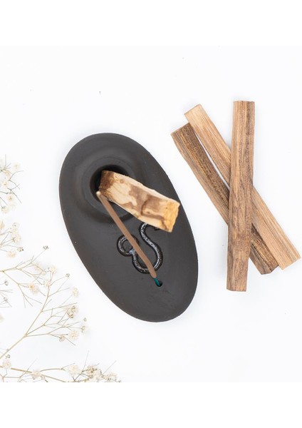 Handmade Burç Temalı Kahve Ağaç Tütsülük