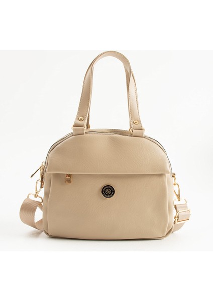Yumuşak Deri Kadın Çapraz Askılı Basic Mini Boy Çok Gözlü Günlük El ve Omuz Çantası PBS1431 fiyatları