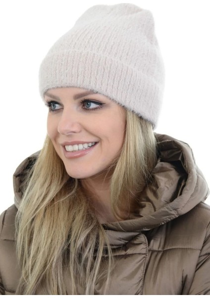 Unisex Tam Kalıp Ince Sakallı Triko Bere