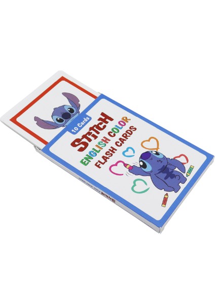 Stitch English Color Flash Cards 10’lu – Ingilizce Renk Kart Seti modelleri