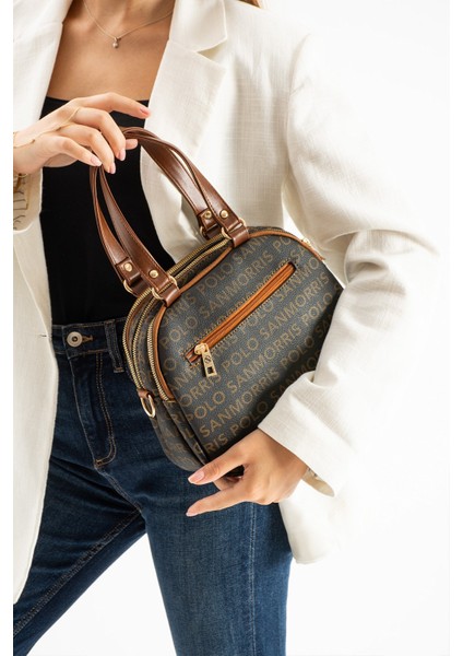 Yumuşak Deri Kadın Çapraz Askılı Basic Mini Boy Çok Gözlü Günlük El ve Omuz Çantası PBS1431 modelleri