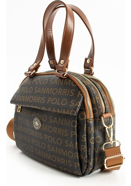 Yumuşak Deri Kadın Çapraz Askılı Basic Mini Boy Çok Gözlü Günlük El ve Omuz Çantası PBS1431 fırsatları