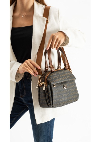 Yumuşak Deri Kadın Çapraz Askılı Basic Mini Boy Çok Gözlü Günlük El ve Omuz Çantası PBS1431 indirimleri