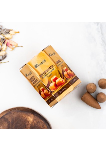 Karamel Aromalı Geri Akışlı Şelale Tütsü fiyatları