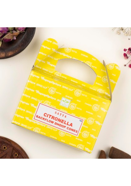 Citronella Aromalı Geri Akışlı Şelale Tütsü fiyatları