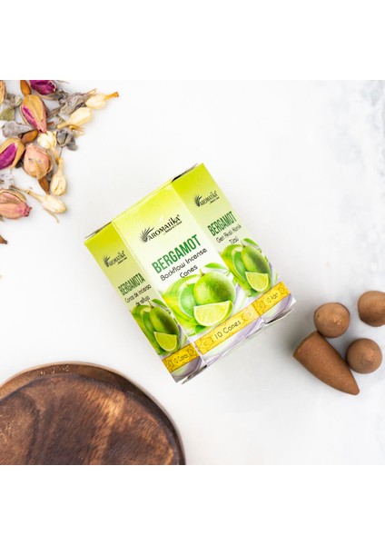 Bergamot Aromalı Geri Akışlı Şelale Tütsü fiyatları