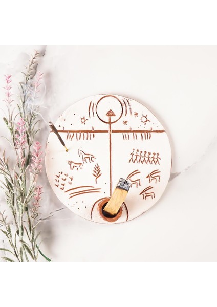 Handmade Şamanizm Motifli Palo Santo Tütsülük fiyatları