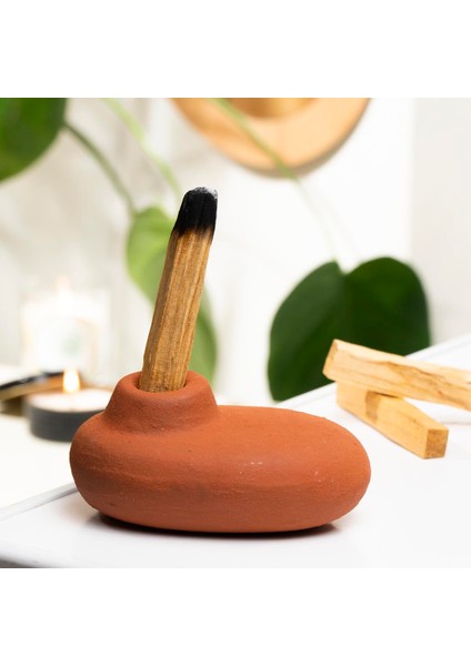 Tantra Terakota Seramik Ağaç Tütsülük