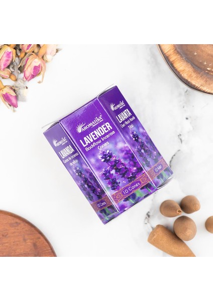 Lavanta Aromalı Geri Akışlı Şelale Tütsü fiyatları